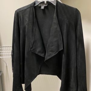 Karen Kane Suede Fringe Jacket
